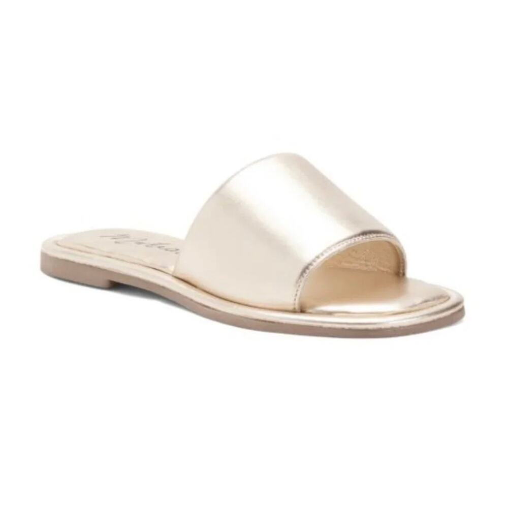 Coconut by Matisse Moonlight Slide Sandal in Gold